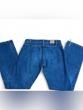Y2K Indigo Blue Straight Leg Jeans